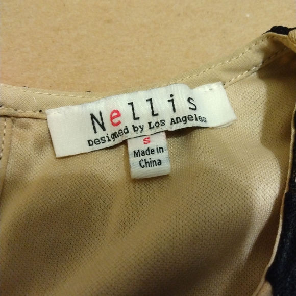 Nellis Black lace crop top - Picture 4 of 6